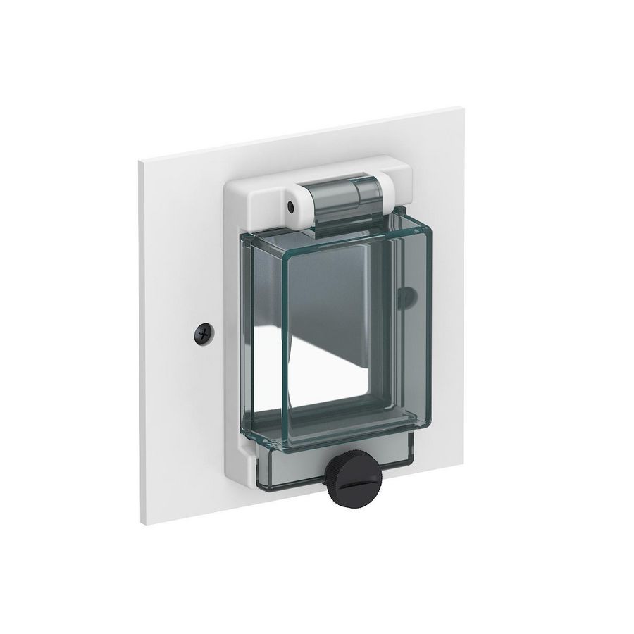 Montageset VH4 voor FI/LS inbouw polyamid puur wit