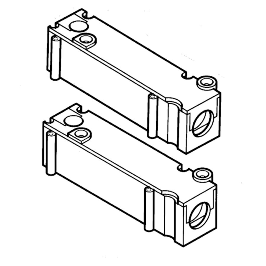 Fixeerbox tbv L-garnituren 16/17/20mm VVE=10