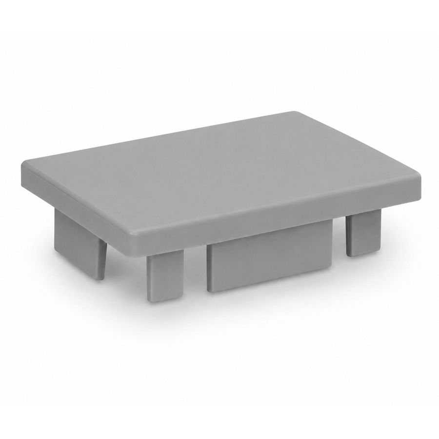 Eindstuk 110X62mm grijs