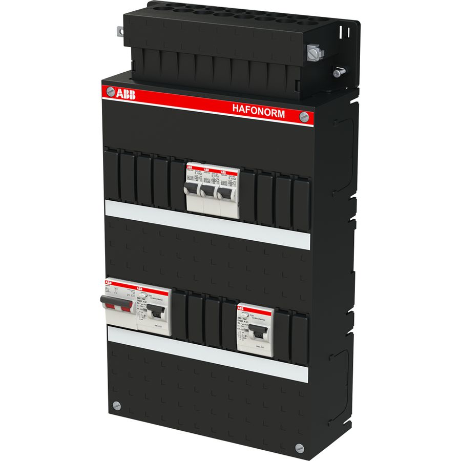 Installatiekast 3x achter 2x 30mA + HS 1-f