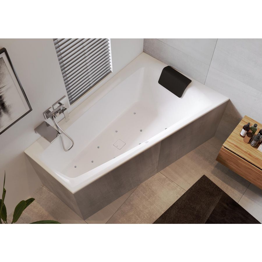 Whirlpool Still Smart Rihopool 170x110cm systeem AIR links hoogglans wit