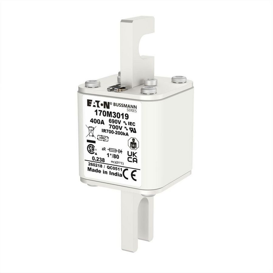 Zekering h. snelheid 400A AC 690V 200kA compact 1 45x VVE=6