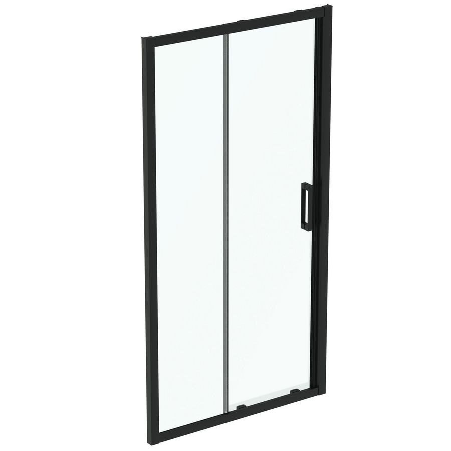 Schuifdeur Connect 2 2-delig 1050x1955mm omkeerbaar zwart