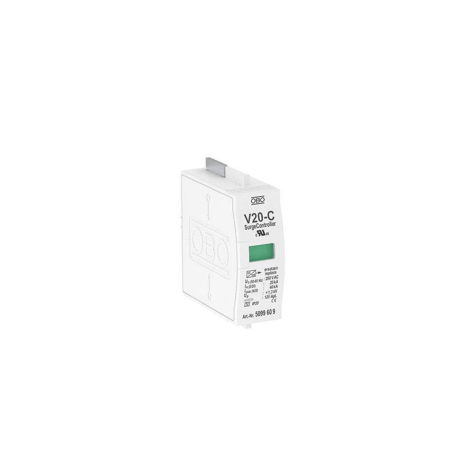 Overspanningsafleider SurgeController V20 insteek module 280V