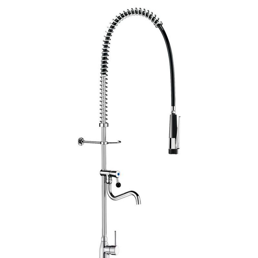 Voorspoelkolom zwart, mengkrn +sproeier 433009 tapkrn