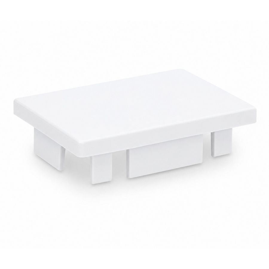 Eindstuk 130X60mm wit