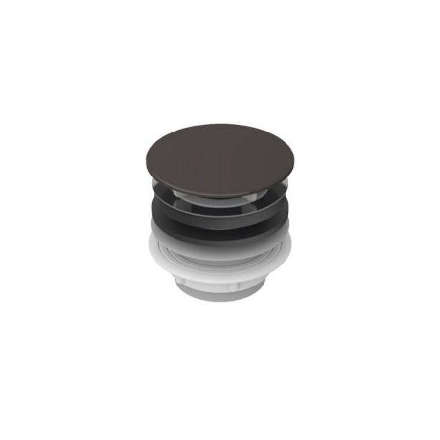 Afvoerplug 11/4" geglazuurd Smoke