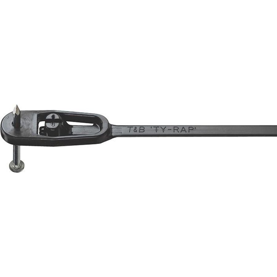 Kabelbinder TY-RAP Spijker RVS Lip 200x4,7mm UV VVE=50