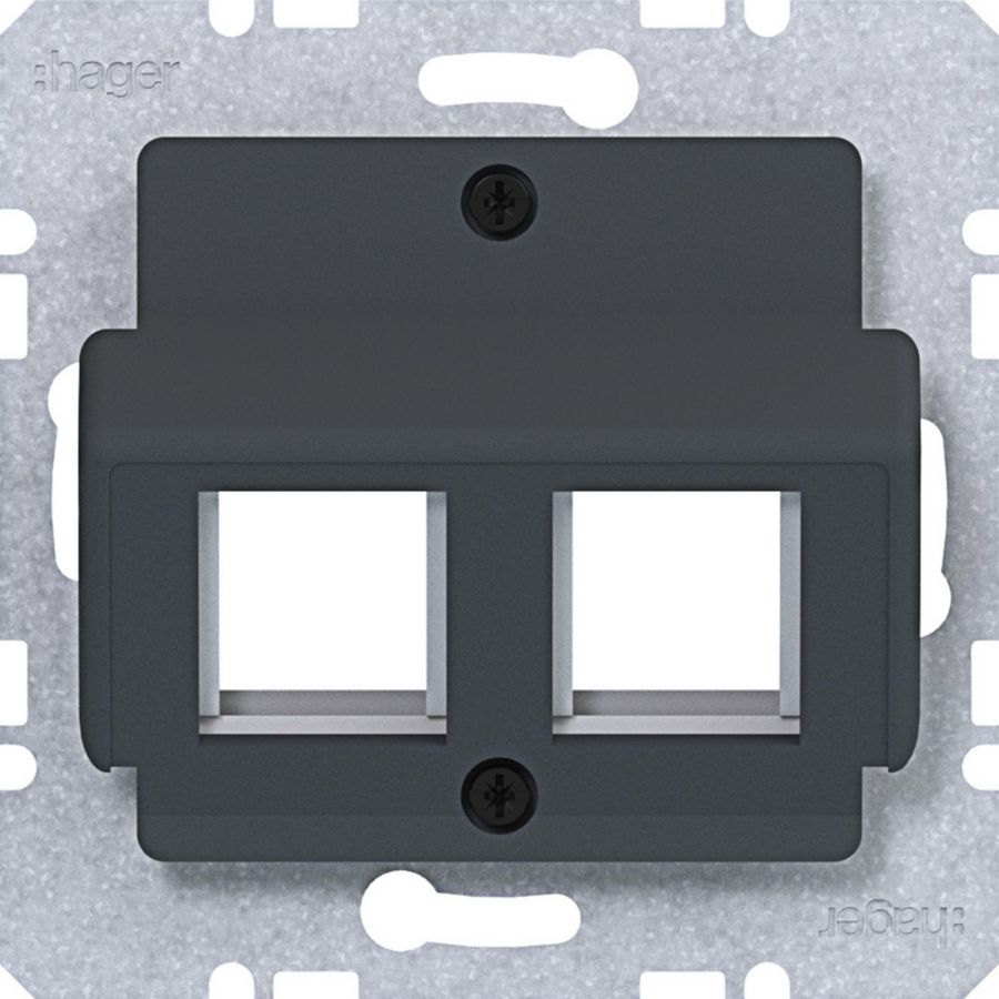 Centraalplaat 2-voudig AMP connectors A.x/C.x/S.x/B.x/Q.x/K.