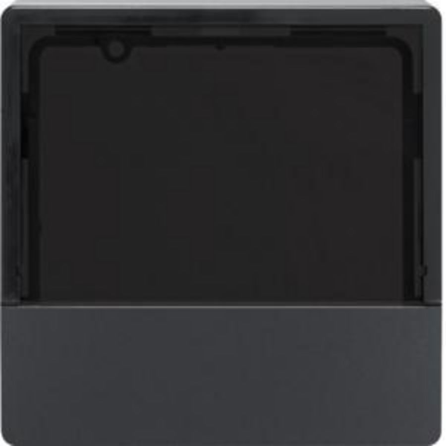 Afdekraam voor KNX therm. berker Q.1/Q.3/Q.7 antraciet