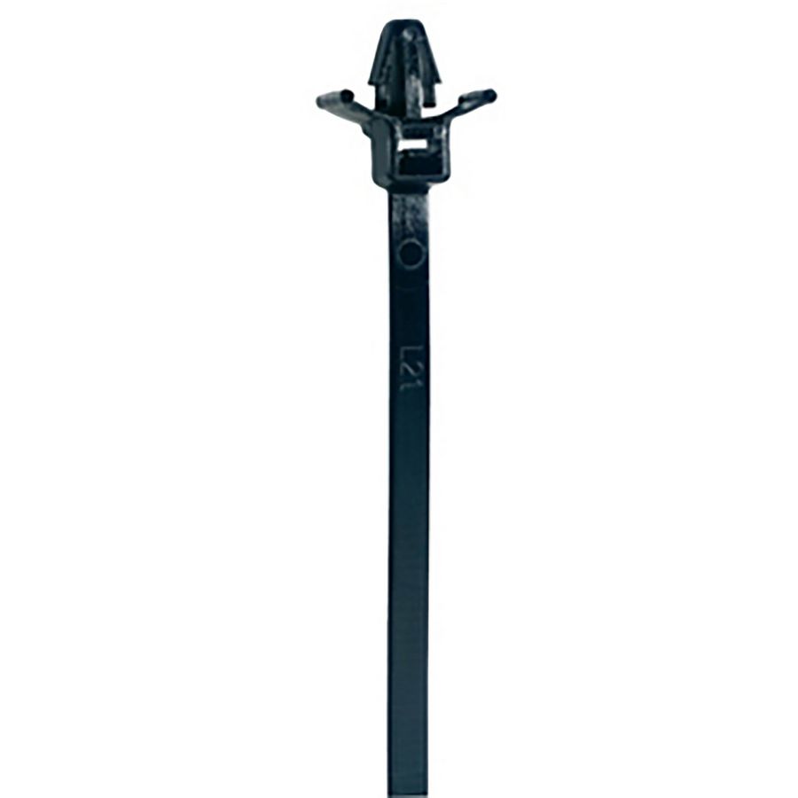 Kabelbinder TY-RAP RVS Lip Pan.mont. 200x4,7mm Zw U VVE=1000
