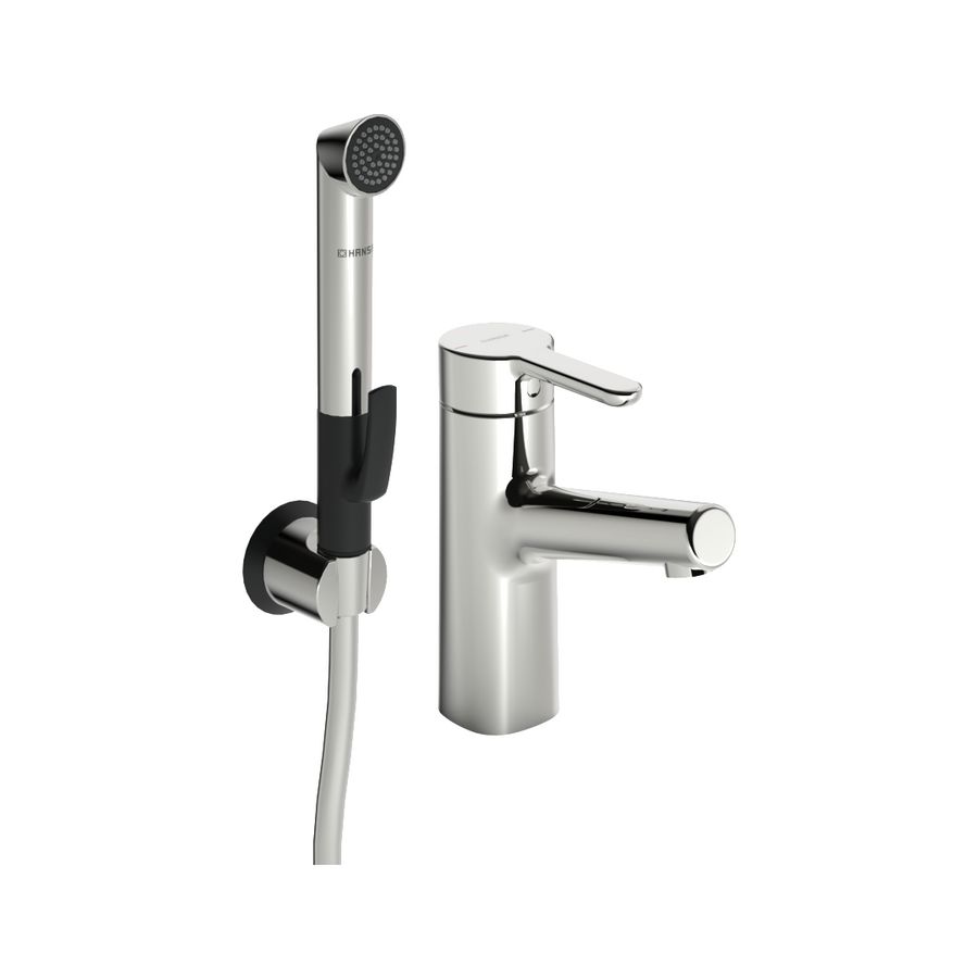 Wastafelmengkraan met functie handdouche HANSADESIGNO-STYLE