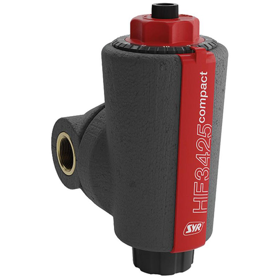 Terugspoelfilter / vuilfilter tbv CV HF3425 Compact 1"bi.dr.  met magneet horizontaal/verticaal toepasbaar