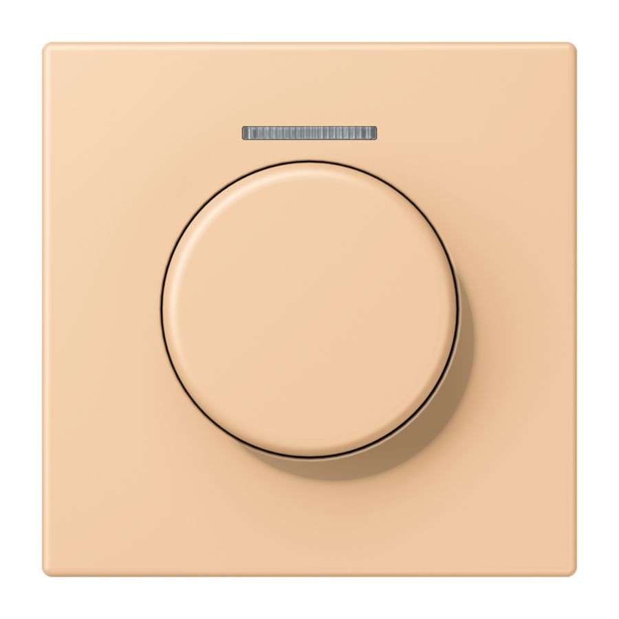 Afdekking met lens tbv KNX draaiknop LC32122