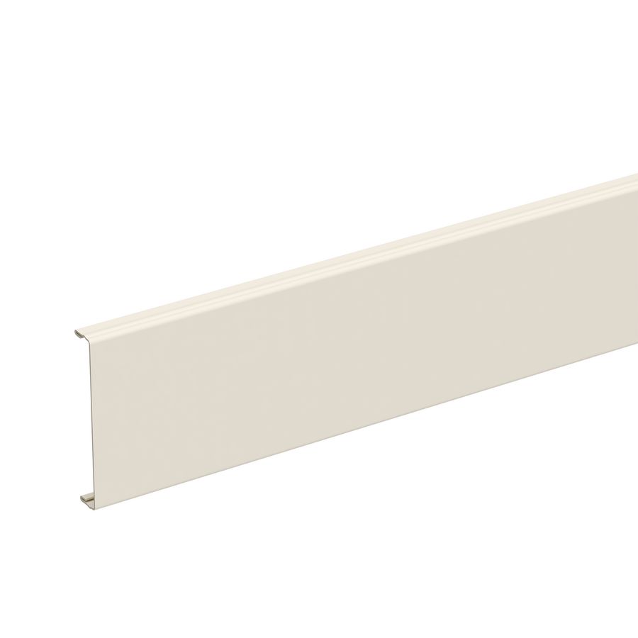 Lengte a 1,5m. Deksel wandgoot WGX-F80 parelwit RAL1013/70 VVE=2