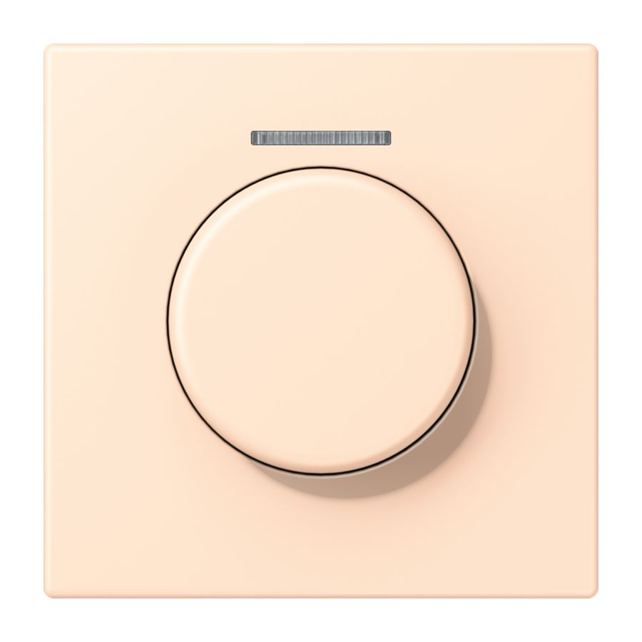 Afdekking met lens tbv KNX draaiknop LC32123