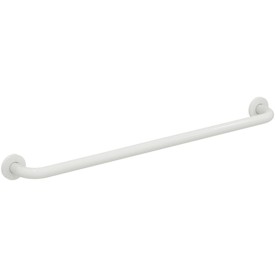 Contour 21 wandgreep 1000mm wit recht aluminium
