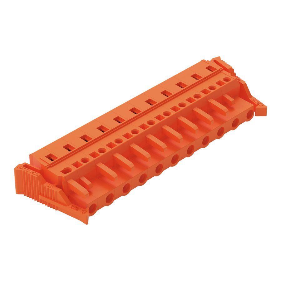 1-draads FE steker 2,5mm² oranje 231-711/037-000 VVE=10