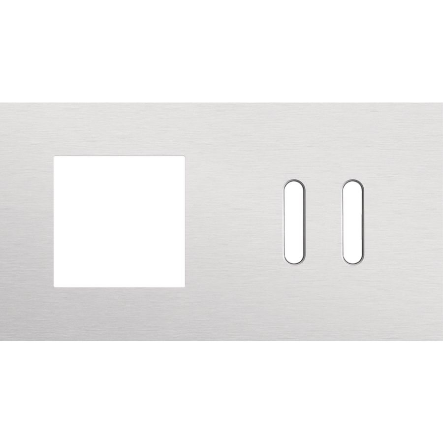 Afdekplaat 2-voud horiz. 71mm centerafst. 155-56808