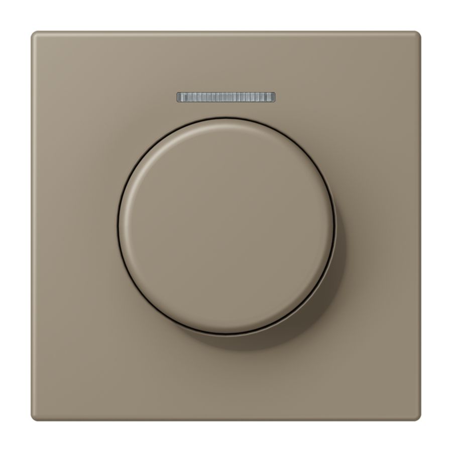 Afdekking met lens tbv KNX draaiknop LC32141