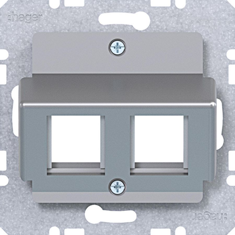 Centraalplaat 2-voudig AMP connectors A.x/C.x/S.x/B.x/Q.x/K.