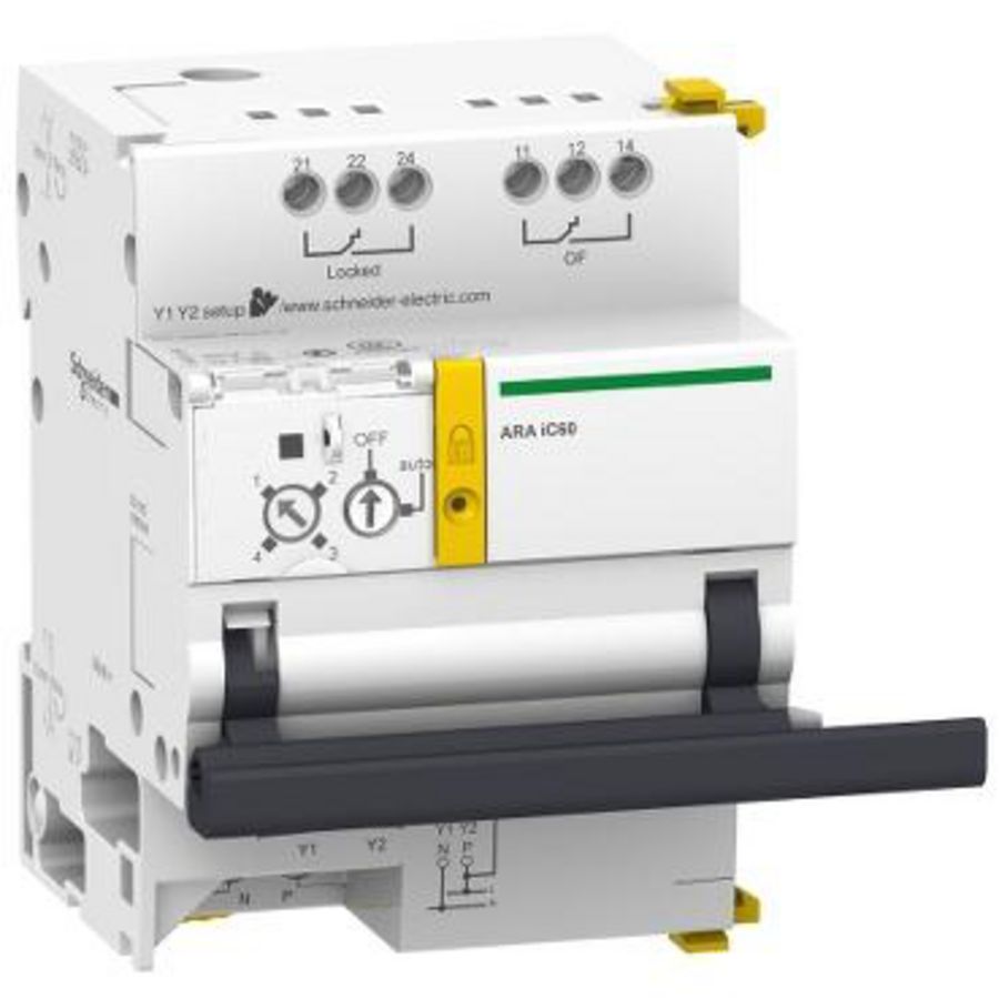Herinschakelbare automatiseringsunit IC60 1P/2P 230V/50Hz