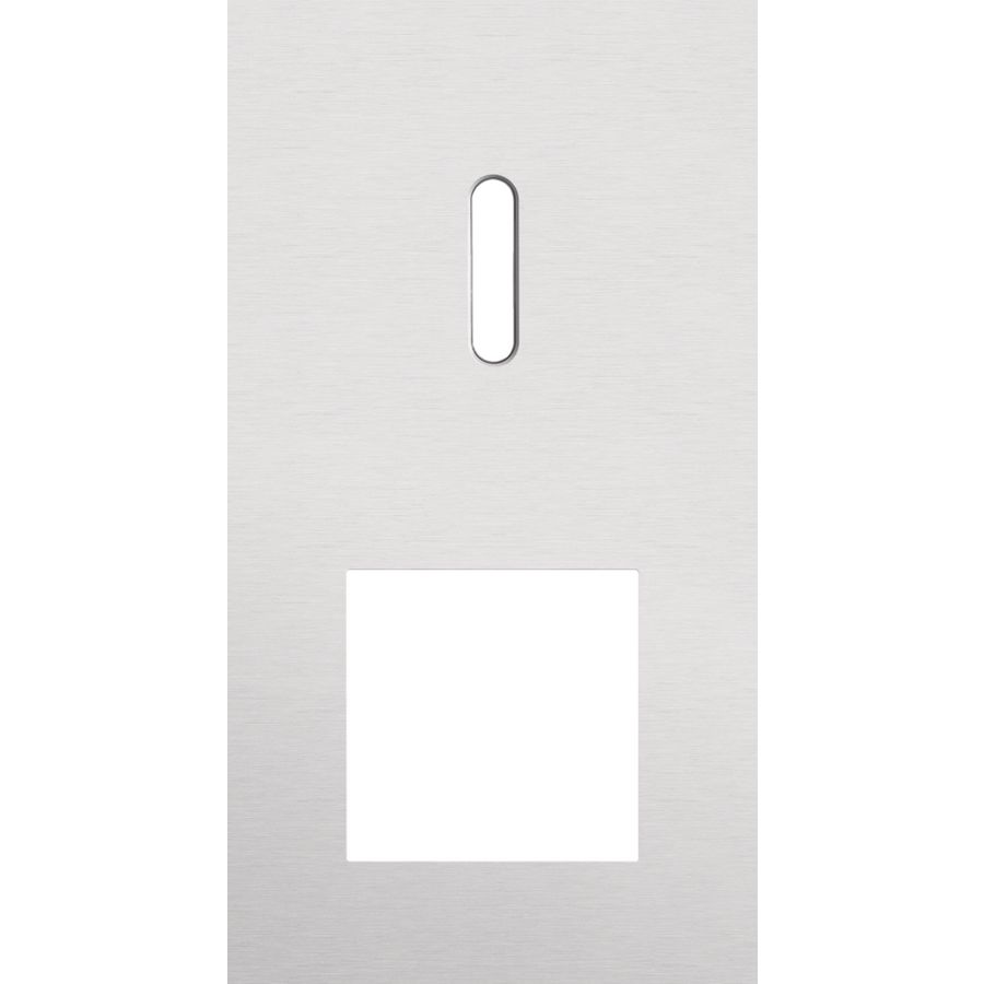 Afdekplaat 2-voud vertic. 71mm centerafst 155-56855