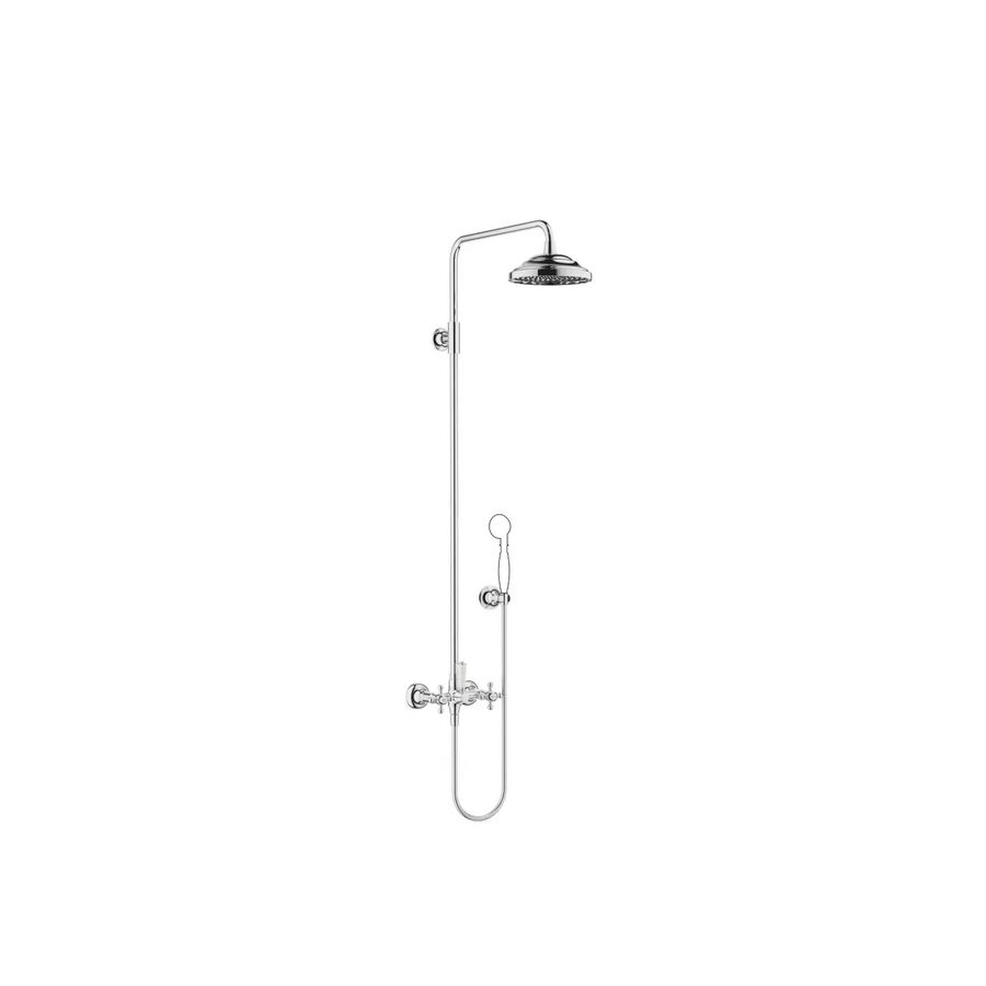 MADISON Showerpipe douchemngkr z.handdouche FlowReduce chr
