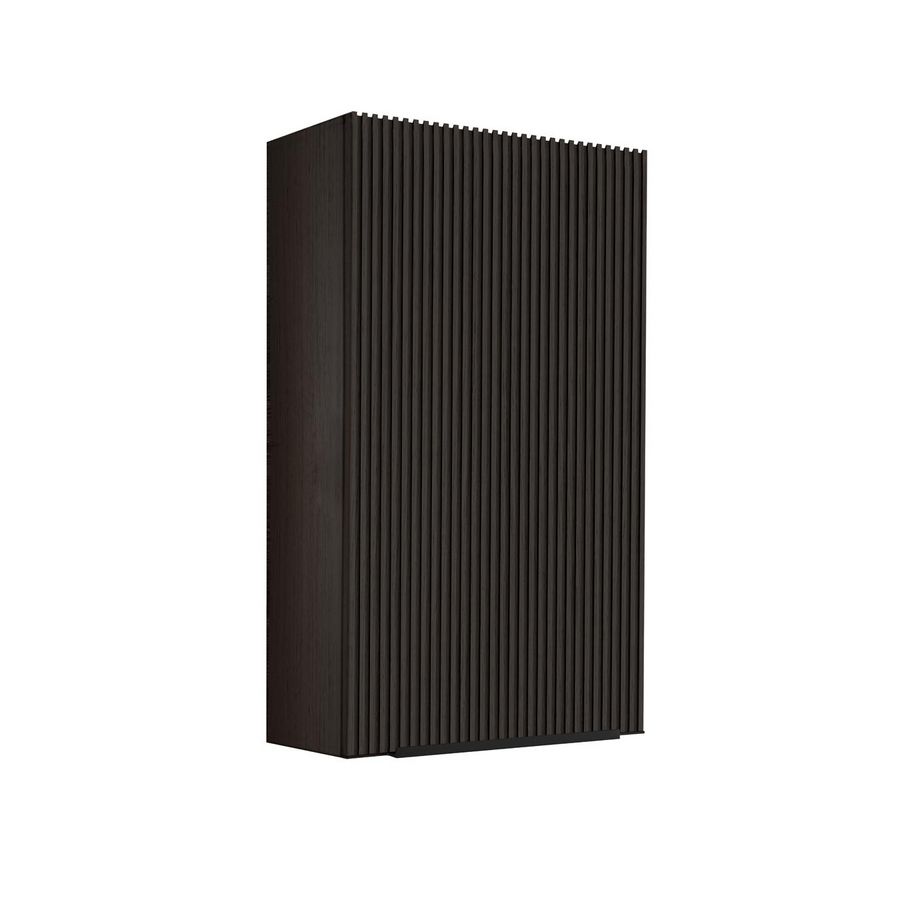 Hangkast WOOD 35cm H=113cm deur links greep type M4 donkere eik