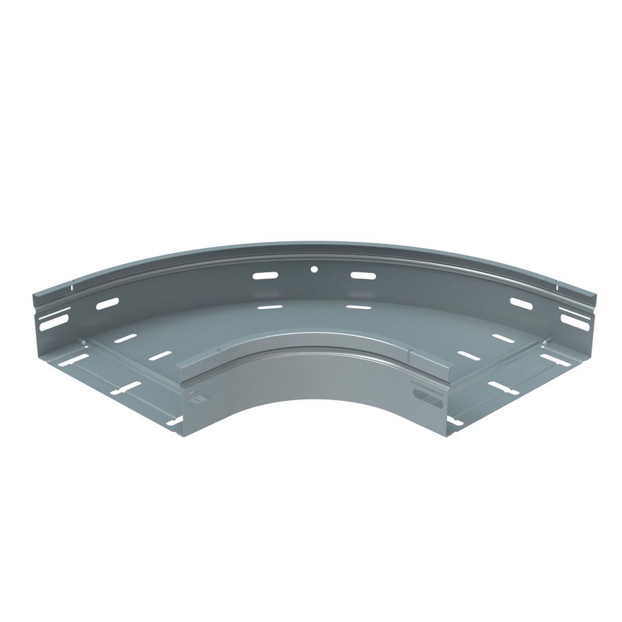 Bochtstuk 90gr. B300 H60 RAL9010 P31+