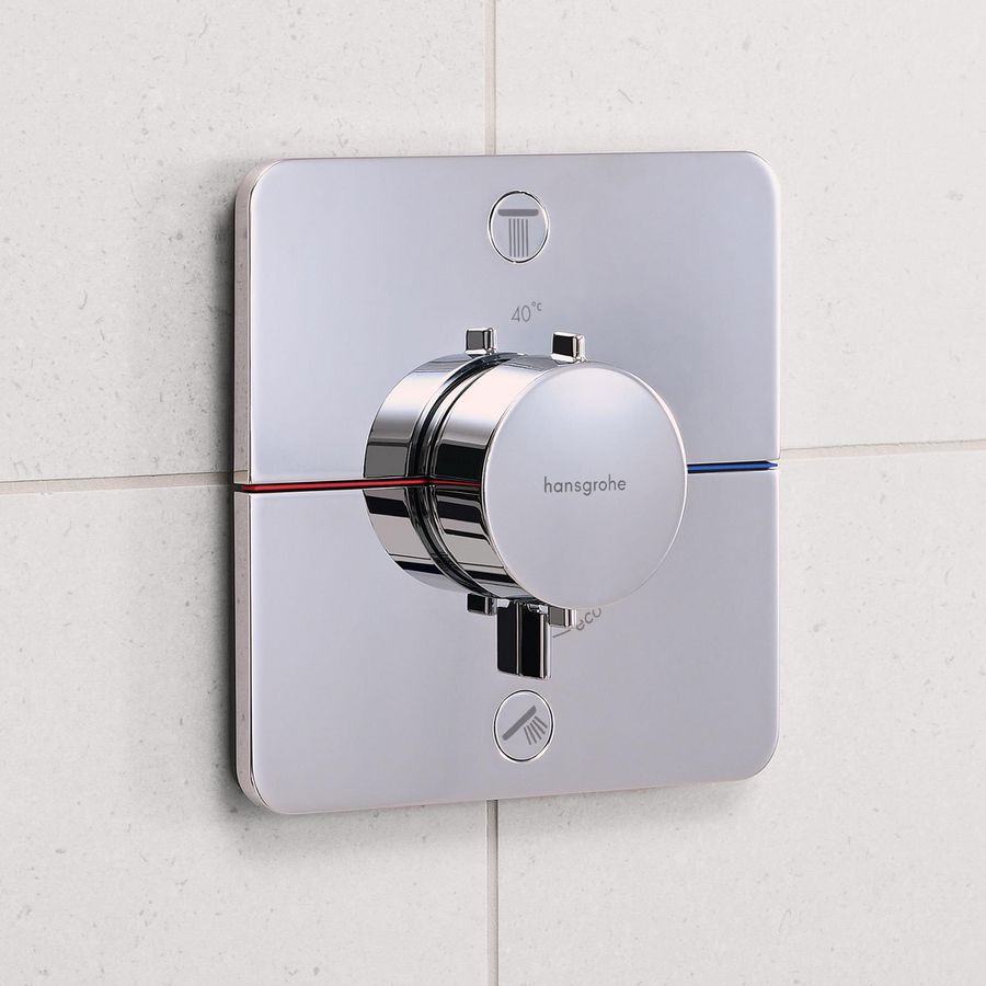 ShowerSelect Comfort Q thermostaat afbouwdeel tbv inbouw chroom