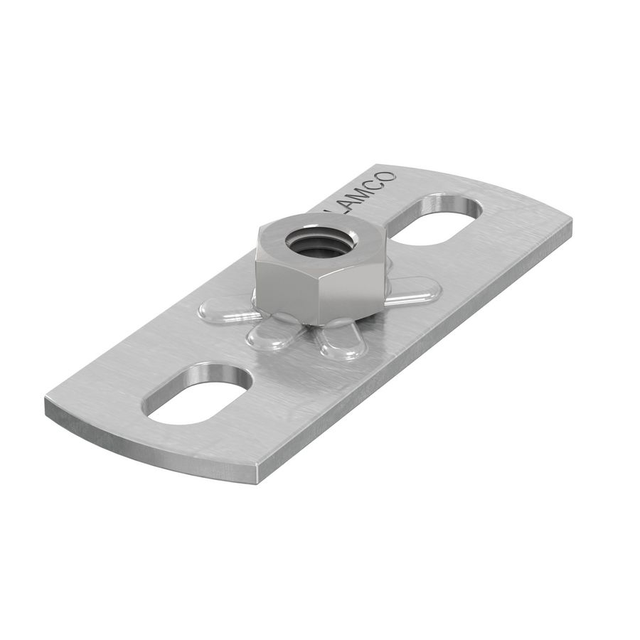Grondplaat GP M8/M10 80x30mm