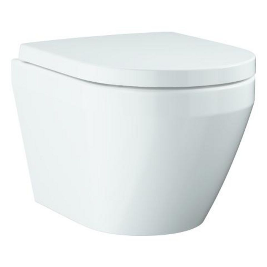 Euro Ceramic wandcloset combipack compact incl. zitting softclose