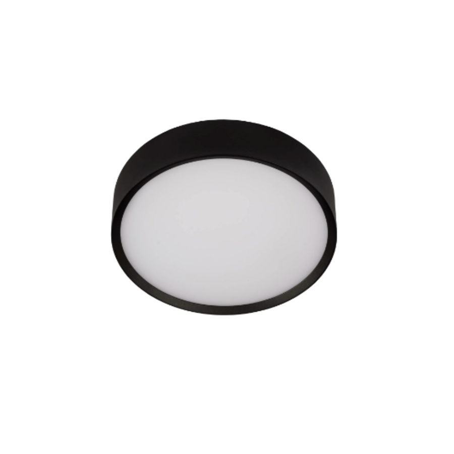 Moon PREMIUM plafond-Ø250mm-12W-1000 Lumen-Zwart-...