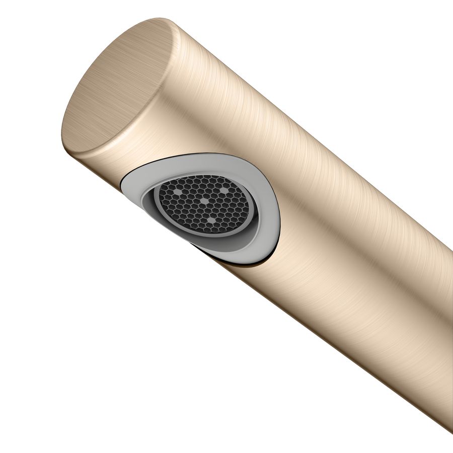 1-hendel wastafelmengkraan UP wandmont. uit 165mm br. 51116030302