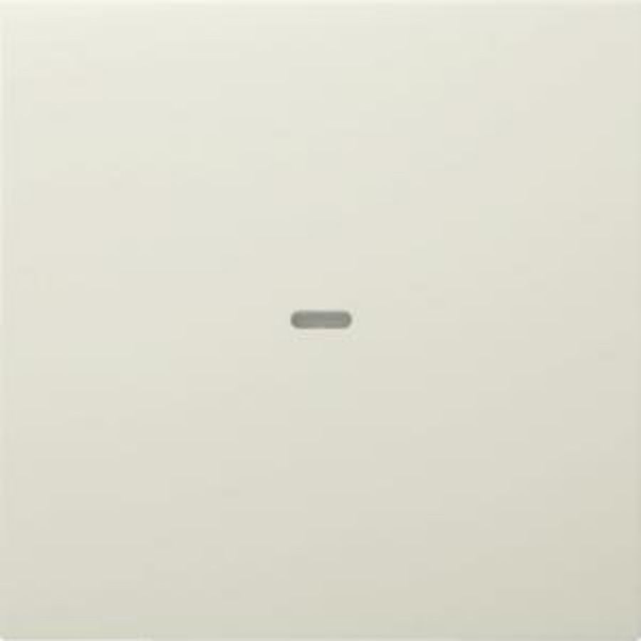 Drukknopmodule afdekking 1-v voor berker S/B wit