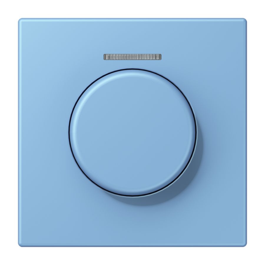Afdekking met lens tbv KNX draaiknop LC4320N