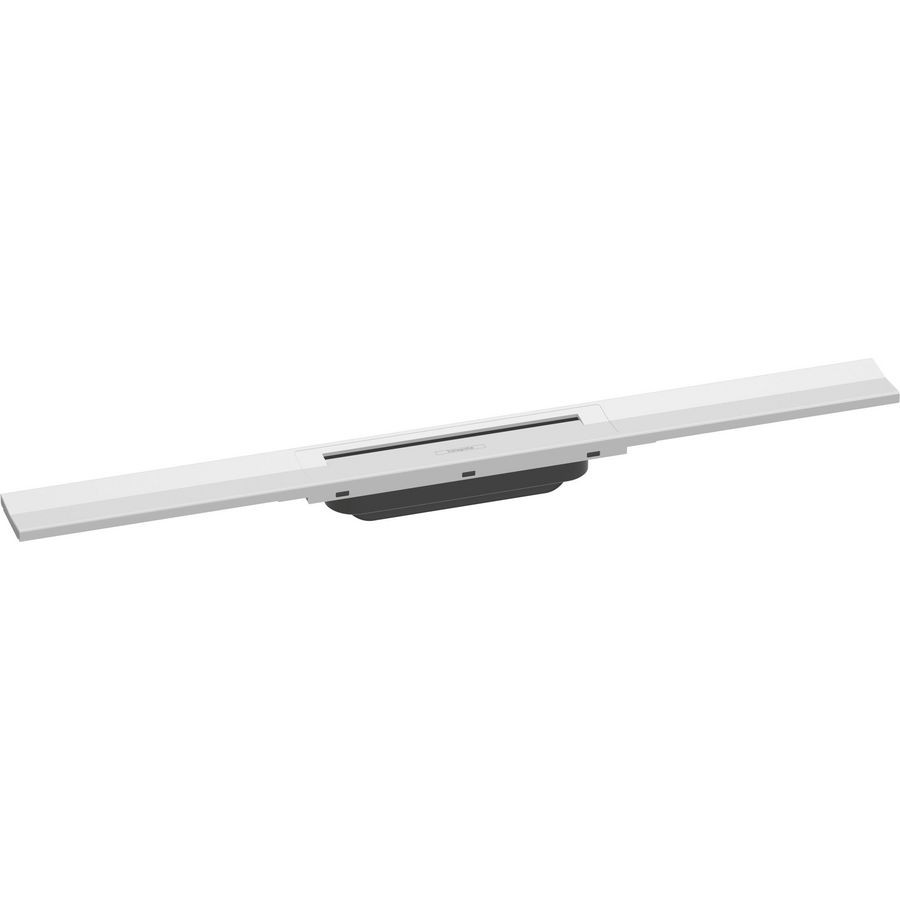 Douchegoot RainDrain Flex rechte 700 inkortbaar mat wit