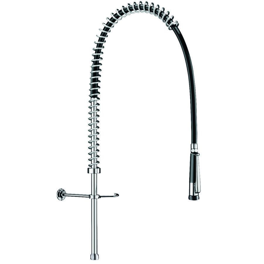 Voorspoelkolom + sproeier 433010 z. kraan korte zuil F3/4"