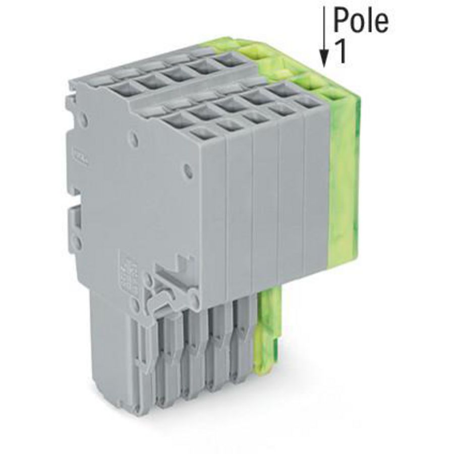 2-draads FE steker 1,5mm² 2020-206/000-036 VVE=25