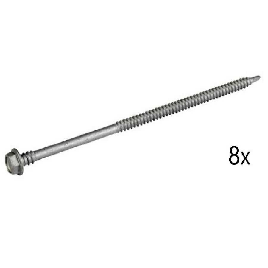 Set a 8 dakschroeven 4,8x280mm