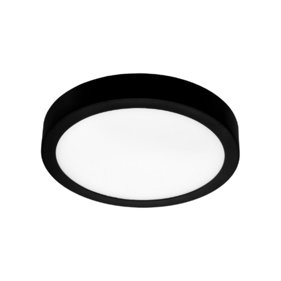 Moon + noodunit 240mm-18W-1600 Lumen-zwart-3000K