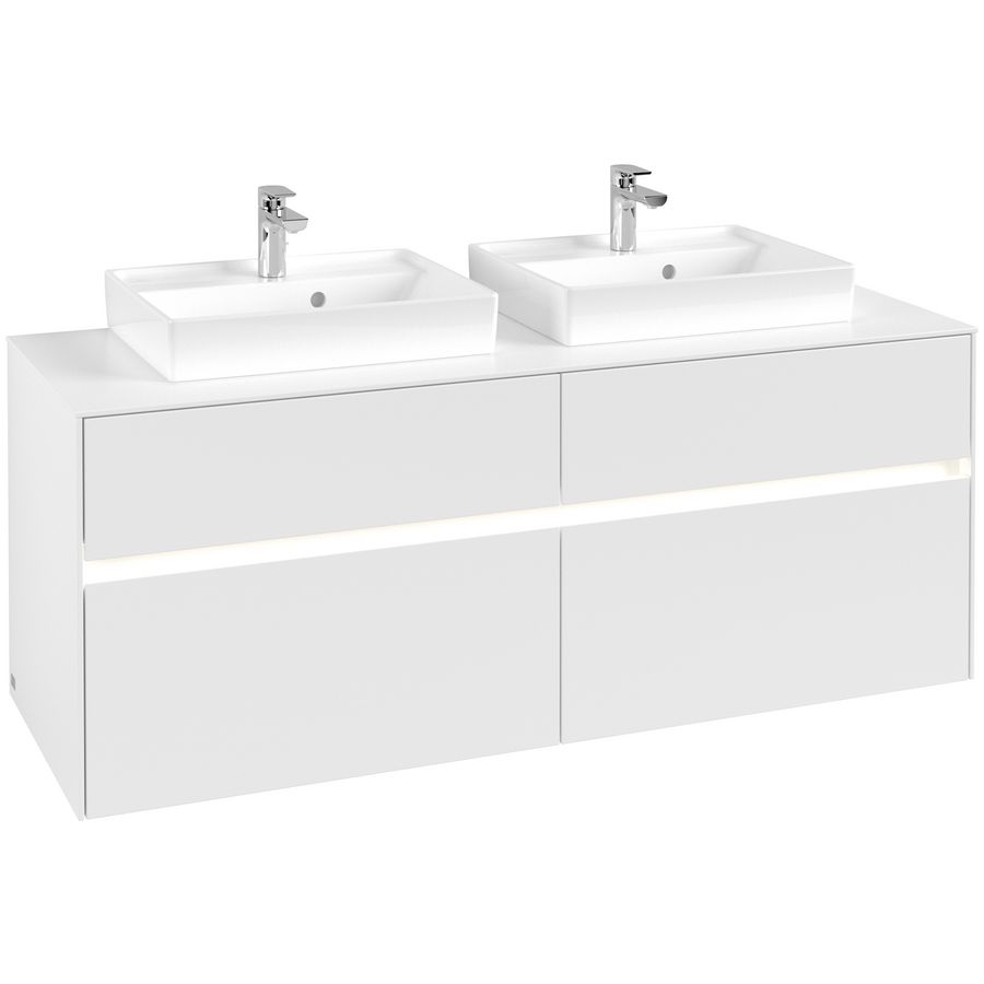 Collaro Wastafelonderkast 1400x548x500mm C076B0MS