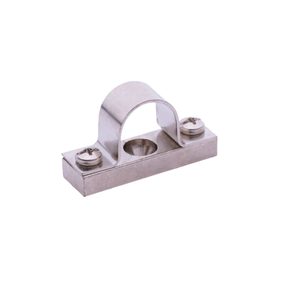 Beschermbuisblok 3/4" messing vernikkeld VVE=25