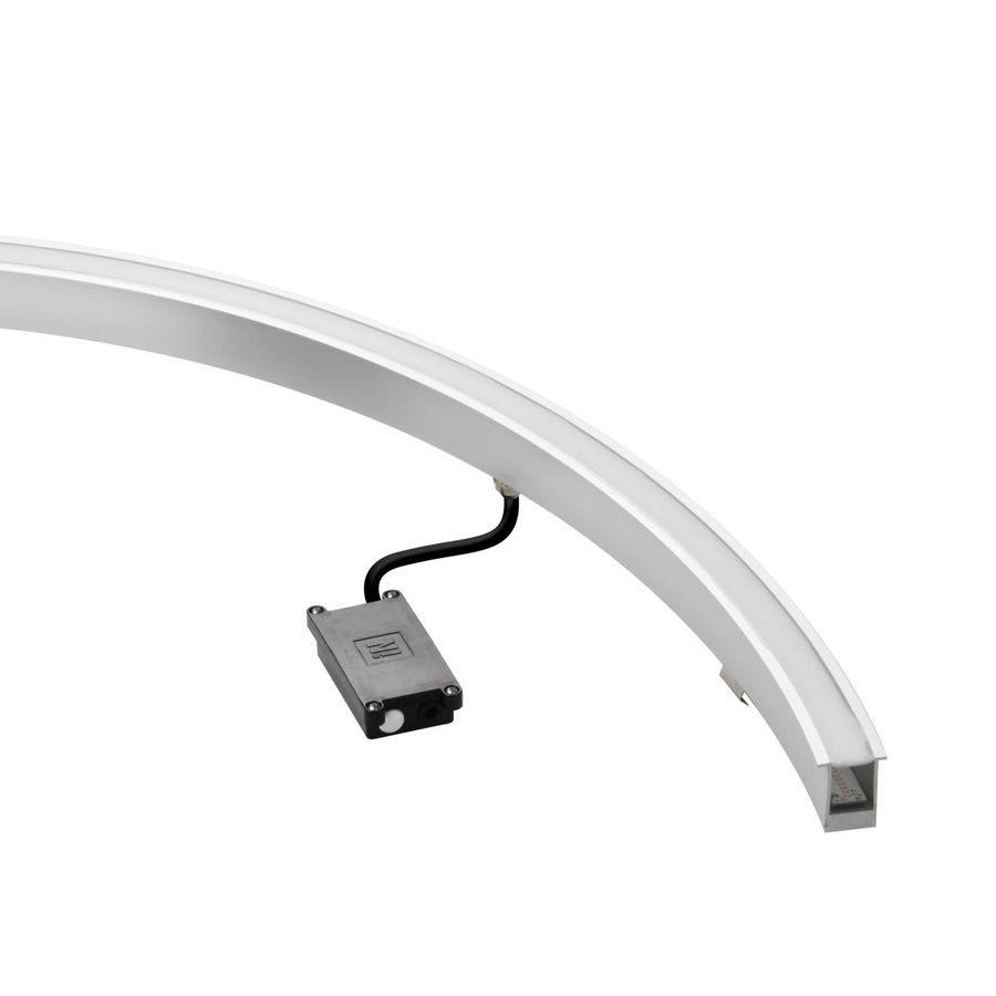 LED-Linear inbouwarmatuur 3000K 8W statisch symm. extra vers