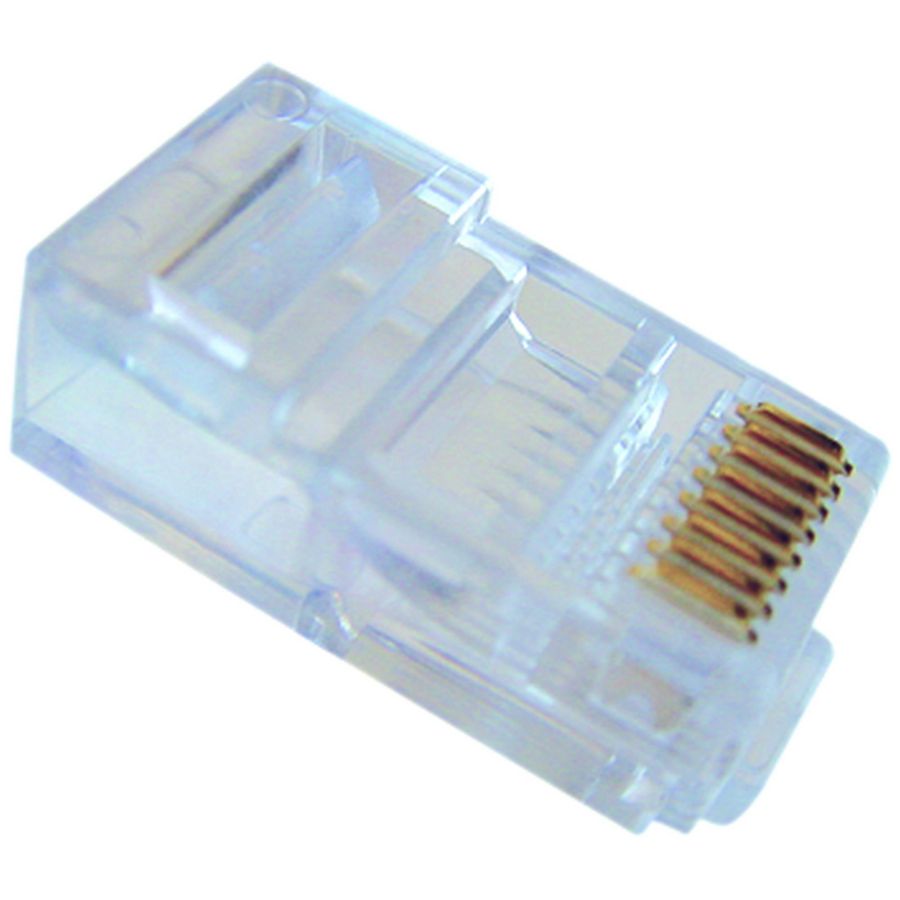 Doos a 100st. Connector RJ45 8P 8cont. rond massief kabel
