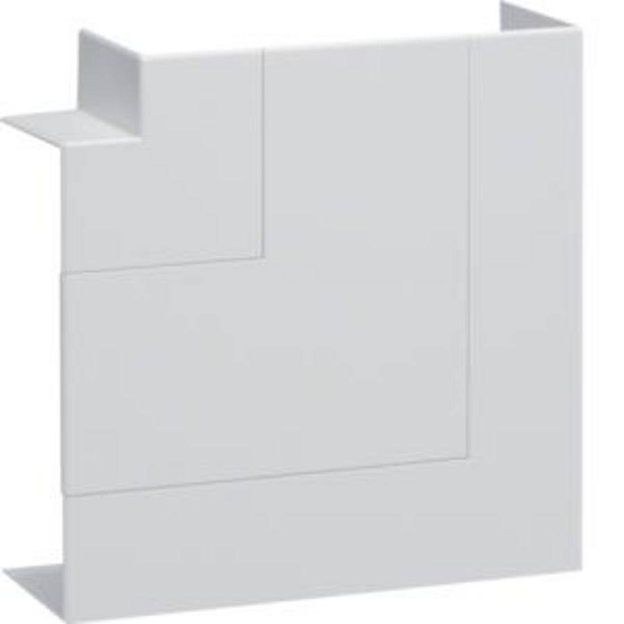 Vlakke hoek BR65 65x170mm halogeenvrij verkeerswit