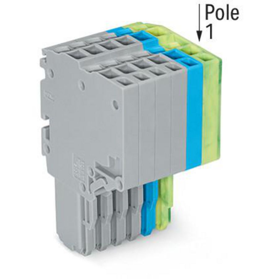 2-draads FE steker 1,5mm² 2020-206/000-038 VVE=25