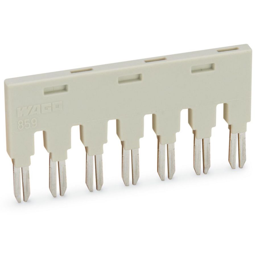 Brug brugschacht 7-voudig rood 859-407/000-005 VVE=25