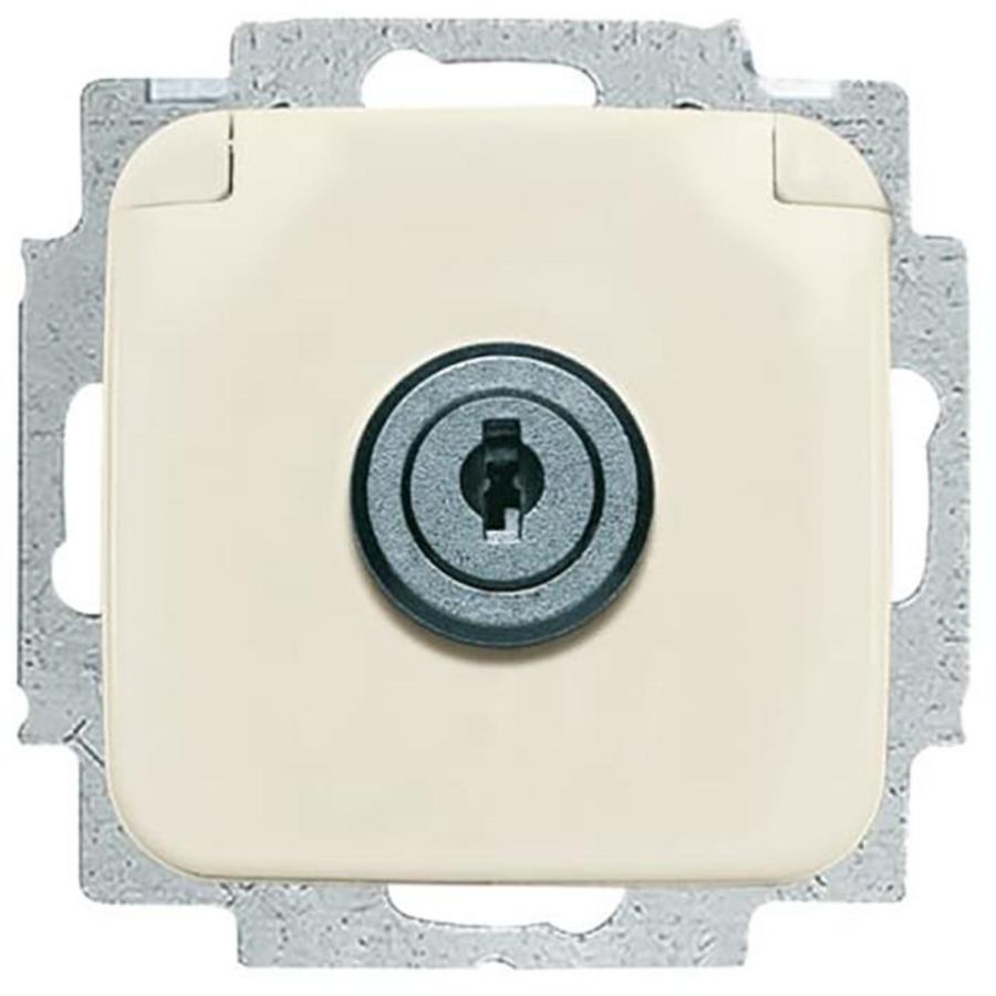 Wcd ra Centraalplaat kd+eenheidsslot inb SI creme (20 EUKSL-212-101)
